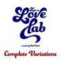 „Le Love Lab“ in großer, geschwungener, blauer Schrift. Darunter „a series by Olaf Hund“ und „Complete Variations“ in rot.