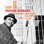 "UP UP GOIN’ UP FREDDIE HUBBARD. Hank Mobley, McCoy Tyner, Paul Chambers, Philly Joe Jones. Schwarz-Weiß-Fotografie eines Mannes."