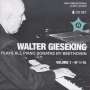 : Walter Gieseking spielt Klaviersonaten von Beethoven Vol.1, CD,CD,CD,CD