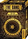 "The Gang: Das kooperative Pokerspiel. All-In Deluxe Edition. Auf der Verpackung ein Safe-Design in Gold und Schwarz."
