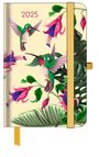 : GreenLine Diary Jungle 2025 - Buchkalender - Taschenkalender - 10x15, KAL