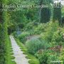 : English Country Gardens 2025 - Wand-Kalender - Broschüren-Kalender - 30x30 - 30x60 geöffnet - Garten, KAL