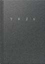 : rido/idé 7023013806 | Buchkalender Mod. studioplan int. 2026 | 168×240 mm, Kunststoff, grau, Buch