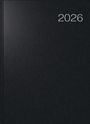 : rido/idé 7027503906 | Buchkalender Mod. Conform 2026 | A4, Kunststoff, schwarz, Buch