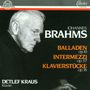 Johannes Brahms: Balladen op.10 Nr.1-4, CD