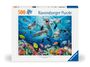 : Ravensburger Puzzle 12000200 - Delphine im Korallenriff - 500 Teile Puzzle für Erwachsene und Kinder ab 10 Jahren, Div.