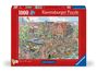: Ravensburger Puzzle 12000296 - Amsterdam - 1000 Teile Puzzle für Erwachsene und Kinder ab 14 Jahren, Div.