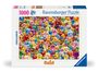 : Ravensburger Puzzle 12000493 - Ganz viel Gelini - 1000 Teile Puzzle für Erwachsene und Kinder ab 14 Jahren, Kunterbuntes Gelini Puzzle, Div.