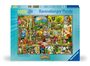 : Adult puzzle 1000 Teile - Colin Thompson - Grandioses Gartenregal, Div.