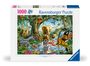 : Ravensburger Puzzle 12000682 - Abenteuer im Dschungel - 1000 Teile Puzzle für Erwachsene und Kinder ab 14 Jahren, Puzzle mit Tier-Motiv, Div.
