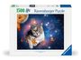 : Ravensburger Puzzle 12000742 - Katzen fliegen im Weltall - 1500 Teile Puzzle für Erwachsene und Kinder ab 14 Jahren, Div.