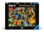 : Ravensburger Puzzle 12000747 - Wonder Woman - 1000 Teile DC Comics Puzzle für Erwachsene und Kinder ab 14 Jahren, Div.