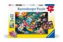 : Ravensburger Kinderpuzzle - 12000857 Tiere im Weltall - 2x12 Teile Puzzle für Kinder ab 3 Jahren, Div.