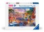 : Ravensburger Puzzle 12000884 Sonnenuntergang Amsterdam - 1000 Teile Puzzle für Erwachsene ab 14 Jahren, Div.