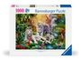 : Ravensburger Puzzle 12000886 - Familie der Weißen Tiger - 1000 Teile Puzzle für Erwachsene und Kinder ab 14 Jahren, Div.