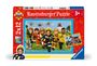 : Ravensburger Kinderpuzzle 12001031 - Fireman Sam - 2x12 Teile Fireman Sam Puzzle für Kinder ab 3 Jahren, Div.