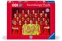 : Ravensburger Puzzle 12001221 - FC Bayern München Saison 2024/25 - 1000 Teile FC Bayern München Puzzle für Erwachsene und Kinder ab 14 Jahren, Div.