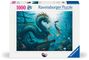 : Ravensburger Puzzle 12001434 - Enchanted Depths: Dragon, Mermaid and Turtles - 1000 Teile Puzzle für Erwachsene und Kinder ab 14 Jahren, Div.