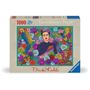 : Adult puzzle 1000 Teile - Frida Kahlo's Paradies: Papageien, Affen und Blüten, Div.