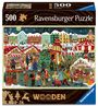 : Adult puzzle 500 Teile - Weihnachtsmarkt, Div.