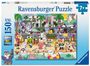 : Kinderpuzzle 150 XXL Teile - Spaß an der Strandpromenade, SPL
