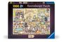 : Erwachsenenpuzzle 1000 Teile - Crazy Cats, SPL