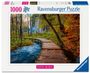 : Ravensburger Puzzle 12001764 - Herbstlicher Waldweg, Beautiful Walkways Collection, 1000 Teile Foto-Puzzle für Naturliebhaber und Wanderfreunde ab 14 Jahren, SPL