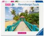 : Ravensburger Puzzle 12001766 - Farbenfrohe Brücke in Malaysia, Beautiful Walkways Collection, 1000 Teile Puzzle für Naturliebhaber und Wanderfreunde ab 14 Jahren, SPL