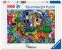 : Erwachsenenpuzzle 1000 Teile - Marienkäferweg, SPL