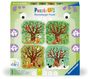 : Children's puzzle 12, 16, 20, 24 Teile - Vier Jahreszeiten, Div.