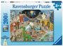 : Children's puzzle 200 XXL Teile - Im Naturkundemuseum, Div.