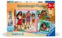 : Children's puzzle 3x49 Teile - Disney Vaiana 2 - Auf, zu neuen Abenteuern, Div.