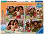 : Ravensburger Kinderpuzzle 12004126 - Vaiana 2: Abenteuer in Ozeanien - 4x 100 Teile Puzzle in einer Box, für Puzzle-Freunde und Disney-Fans ab 5 Jahren, SPL