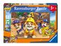 : Children's puzzle 2x12 Teile - Paw Patrol - Bulldoge Rubble und sein Team, Div.