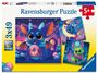 Kinderpuzzle 3x49 Teile - Monsterchen, SPL