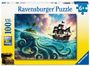 : Kinderpuzzle 100 XXL Teile - Der Schatz des Kraken, SPL