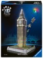 : 3D Puzzle Iconics: Big Ben - mit Licht, Div.