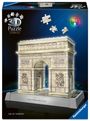 : 3D Puzzle Iconics: Triumphbogen Paris - mit Licht, Div.