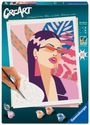 : Ravensburger CreArt 12023099 - Neon Diva - Malen nach Zahlen ab 12 Jahren, SPL
