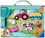 : Play+ Magnetisches Holz-Zähl-Puzzle: Bauernhof - ab 12 Monate, SPL