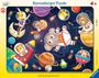: Ravensburger Kinderpuzzle - Tierische Astronauten - 30-48 Teile Rahmenpuzzle für Kinder ab 4 Jahren, SPL