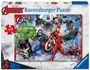 : Ravensburger Kinderpuzzle 05643 - Starke Avengers - großes Bodenpuzzle mit 125 Puzzleteilen, für Puzzle-Freunde und Marvel-Fans ab 6 Jahren, SPL