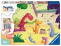 : Ravensburger Kinderpuzzle Puzzle&Play 05675 - Dinosaurier im Sommer - 2x24 Teile Puzzle für Kinder ab 4 Jahren, Div.