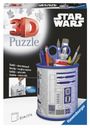 : Ravensburger 3D Puzzle 11554 - Utensilo Star Wars R2D2 - Stiftehalter für Star Wars Fans ab 6 Jahren, Schreibtisch-Organizer für Erwachsene und Kinder, Div.
