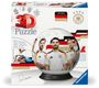 : Ravensburger 3D Puzzle 11588 - Puzzle-Ball DFB - Puzzleball für Fans der deutschen Nationalmannschaft und der EM2024 - für große und kleine Fußball-Fans ab 6 Jahren, Div.