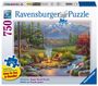 : Ravensburger Puzzle 16445 - Lagerfeuer-Romantik - 750 Teile Large Pieces, Puzzlespaß mit größeren Puzzleteilen für die ganze Familie, SPL