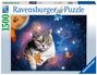 : Ravensburger Puzzle 17439 Katzen fliegen im Weltall - 1500 Teile Puzzle für Erwachsene und Kinder ab 14 Jahren, Div.
