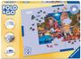 : Ravensburger - Zubehör für Kinder- und Erwachsenenpuzzles 17971 - Faltbare Puzzleschale aus Pappe - Befestigungsklammern - Für Puzzles bis 1000 Teile - Zusammenbauen, Zusammenbauen, Aufbewahren, SPL