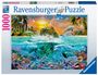 : Ravensburger Puzzle 19948 - Die Unterwasserinsel - 1000 Teile Puzzle für Erwachsene ab 14 Jahren, Div.