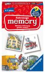 : Ravensburger 20647 - Fahrzeuge memory® Wieso? Weshalb? Warum? der Spieleklassiker für 2-8 Spieler, Kinderspiel für alle Fahrzeug-Fans ab 4 bis 7 Jahren, SPL